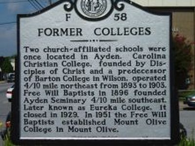 FORMER COLLEGES