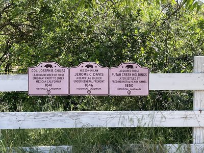 Col. Joesph B. Chiles, Jerome C. Davis, Putah Creek Holdings