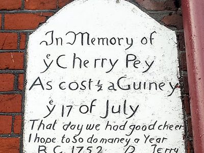In Memory of ye Cherry Pey