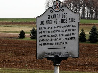 Strawbridge Log Meeting House Site