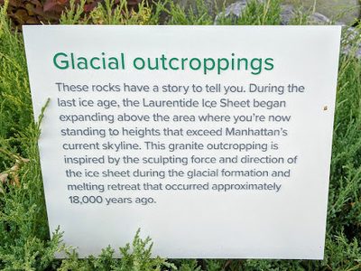 Greenpoint Brooklyn Public Library Glacial outcroppings