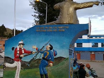 Bolivia War Mural