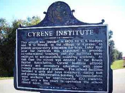 Cyrene Institute (Side 1)