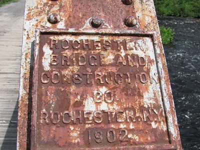 Bridge Builder's Plaque 1902