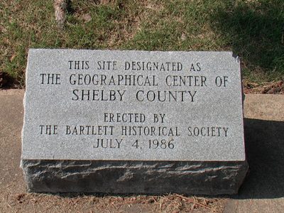 Site of Shelby County Geographical Center