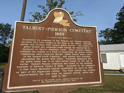 Talbert - Pierson Cemetery 1889