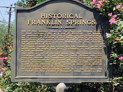Historical Franklin Springs