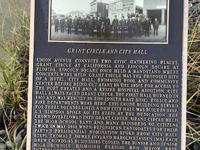 Grant Circle and City Hall