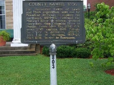 Lewis County Historical Marker