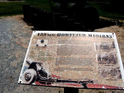 155 mm Howitzer M1918A3