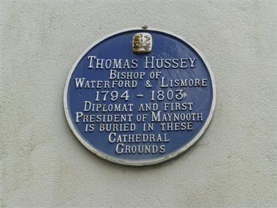 Thomas Hussey plaque, Waterford