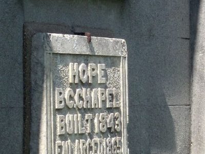 Plaque, Hope Methodist Chapel, Black Torrington