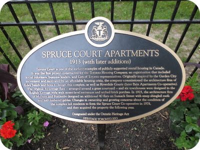 Spruce Court Apartments 1913 (with later additions)