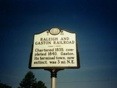 RALEIGH AND GASTON RAILROAD