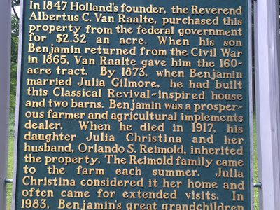 The Van Raalte Farm