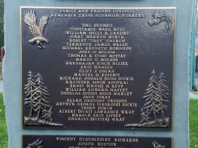 Workers' Memorial Monument, Squamish