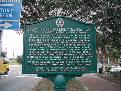 Great Indian Warrior / Trading Path (The Great Philadelphia Wagon Road)