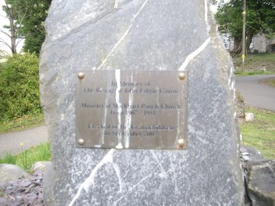 Memorial by Muckhart Parish Church