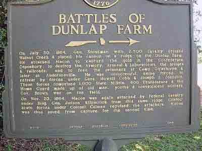 Battles of Dunlap Farm