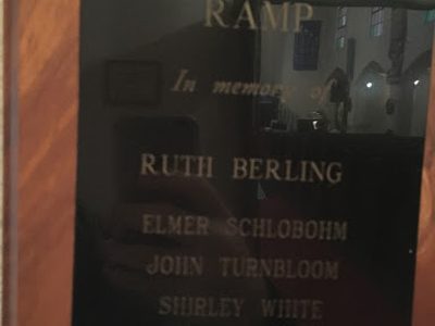 In Memory of Ruth Berling