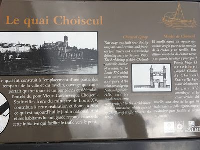 Le quai Choiuseul