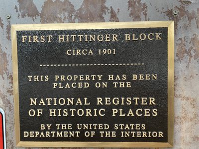 First Hittinger Block