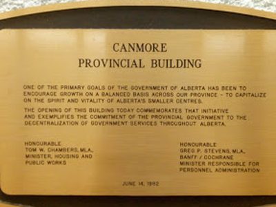 Canmore Provincial Building