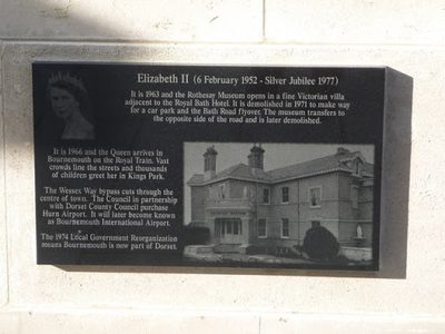 Bournemouth: Diamond Jubilee Plaque (13)