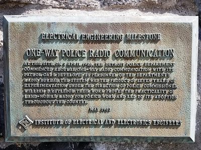 First Police Radio
