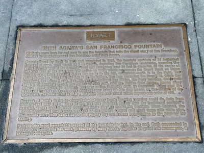 Ruth Asawa's San Francisco Fountain