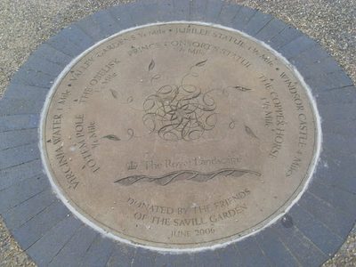 Local Places Plaque at Savill Garden
