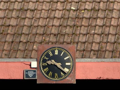 Memorial clock, Ballyhackamore, Belfast