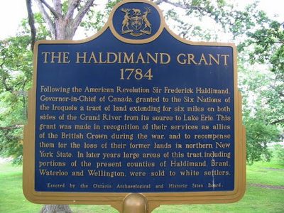 The Haldimand Grant 1784