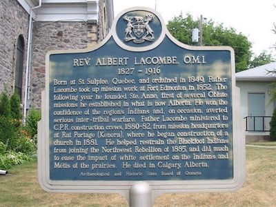 Reverend Albert Lacombe, O.M.I. 1827-1916