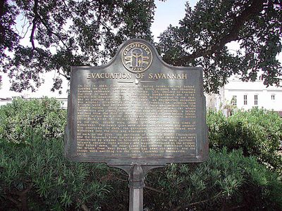 Evacuation of Savannah
