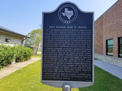 First National Bank of Orange