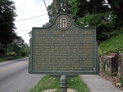 West Side Siege Line