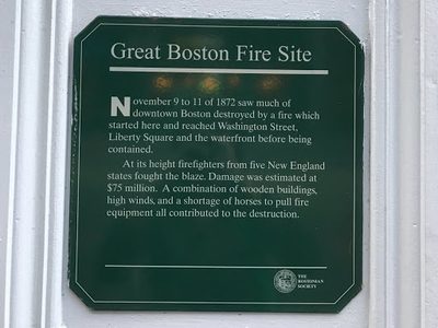 Great Boston Fire Site