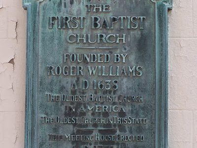 First Baptist Church Historical Marker