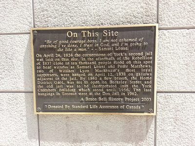 The Last Hangings in Toronto