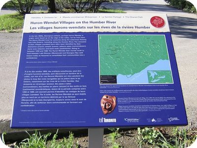 Huron-Wendat Villages on the Humber River