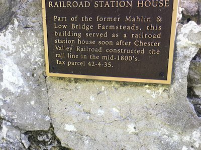 Mahlin Railroad Station House