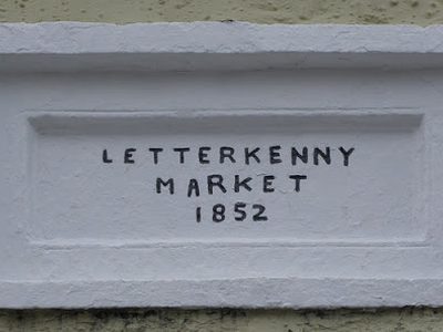 Plaque, Letterkenny Market