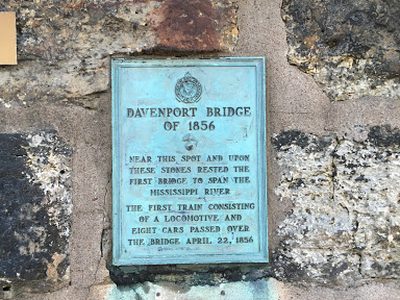 Davenport Bridge of 1856