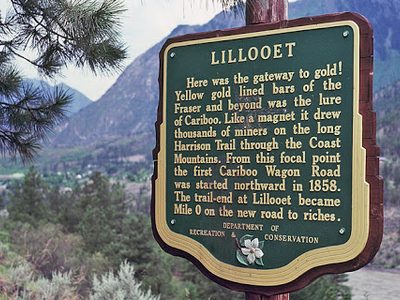 Lillooet (Sign missing)