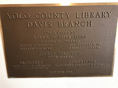 Yolo County Library Davis Branch