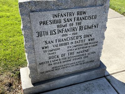 Infantry Row Presidio San Francisco