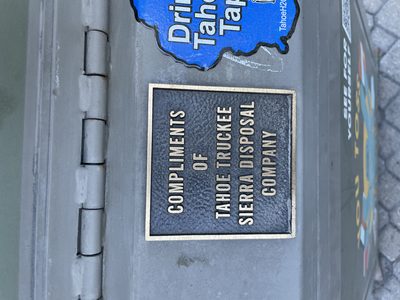 Compliments of Tahoe Truckee Sierra Disposal Company