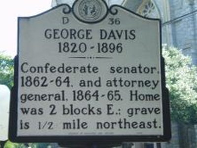 GEORGE DAVIS 1820-1896