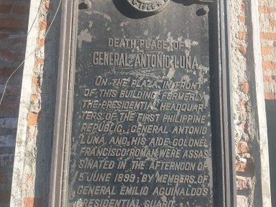 Death Place of General Antonio Luna historical marker